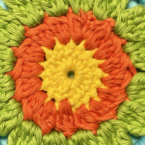 Hobbii Granny Square - Auringonkukka
3