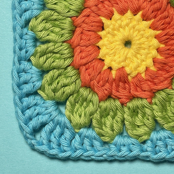 Hobbii Granny Square - Auringonkukka
4