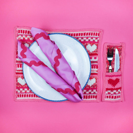 Fair Isle Fancy - Komplet obiadowy
7