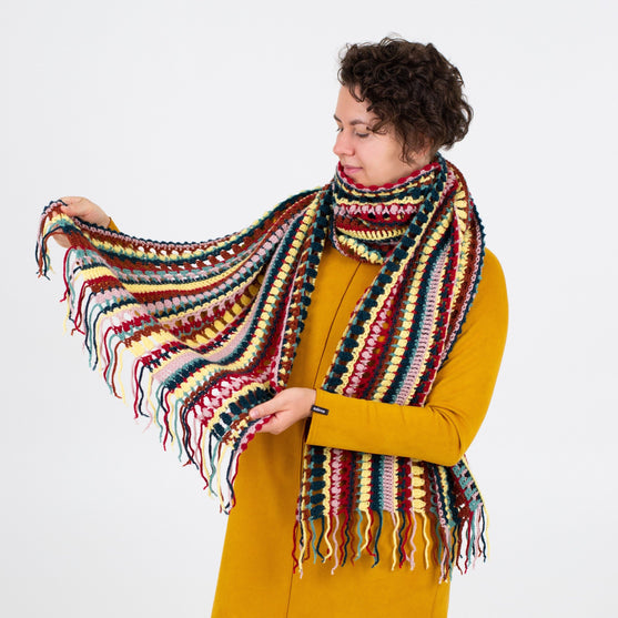Serene Stripes - Szalik
3