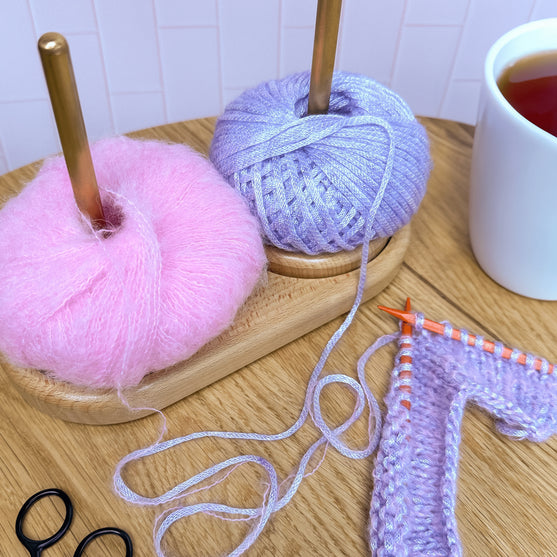 Duo Drewniany Stojak na włóczkę - Hobbii
6