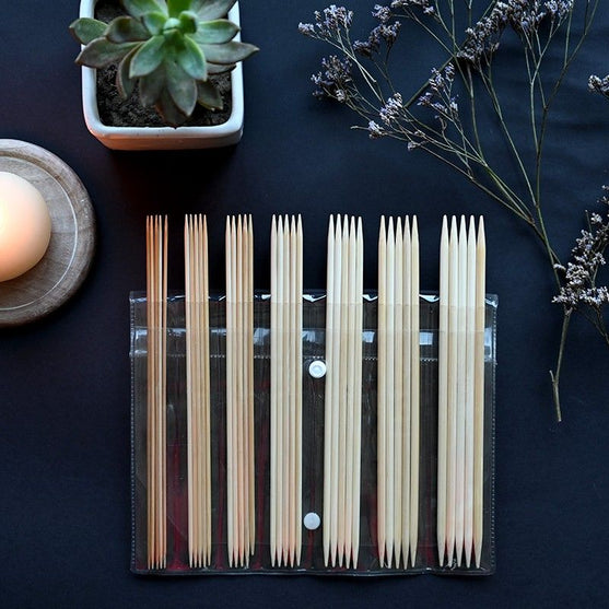 Zestaw drutów podwójnych Bamboo - KnitPro
4
