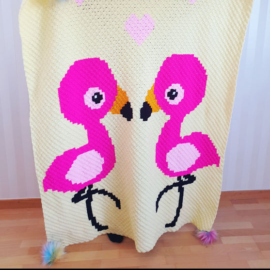 Flamingo Love - Kocyk
5