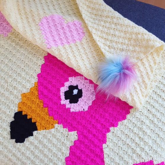 Flamingo Love - Kocyk
3