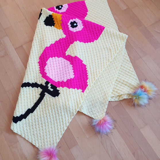 Flamingo Love - Kocyk
4