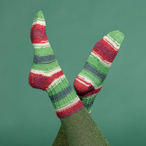 Christmas Sock Wool Glitter (Edycja Limitowana) - Hobbii
10