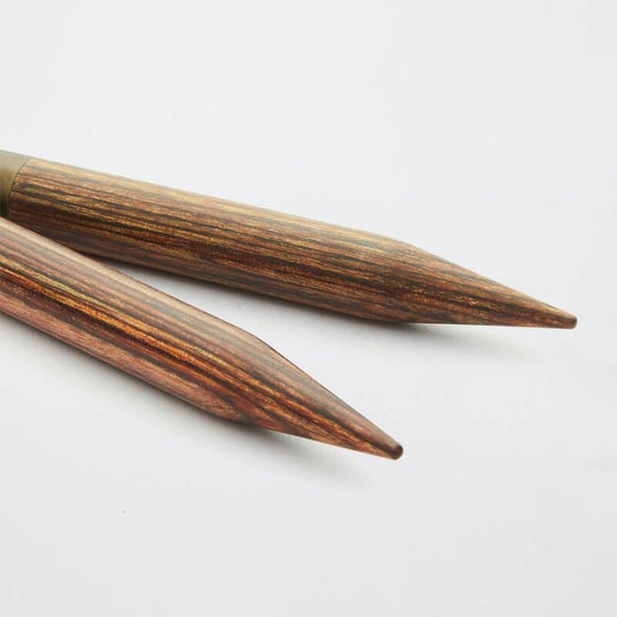 Ginger – Krótkie Wymienne Druty na żyłce – Brzoza - KnitPro
3
