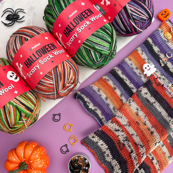 Scary Sock Wool (Edycja Limitowana) - Hobbii
2