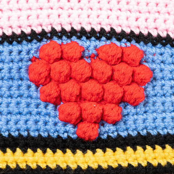Heart on Crop - Sweter
6