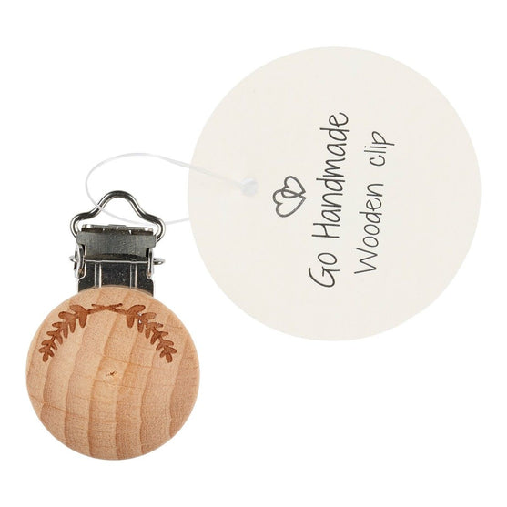 Drewniany klips - Go Handmade
3