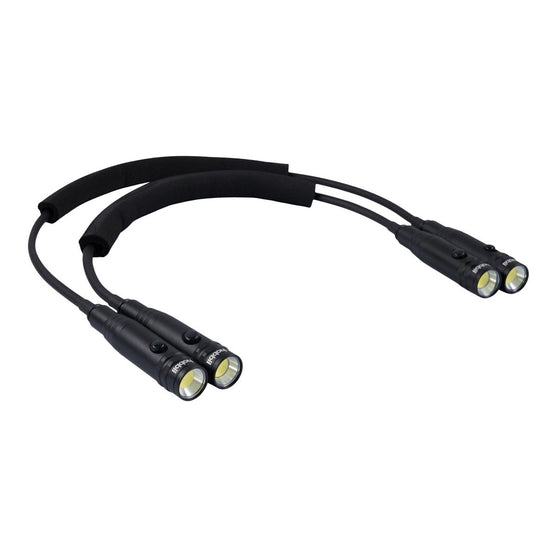 Lampa na szyję Deluxe - Czarny - Hobbii
4