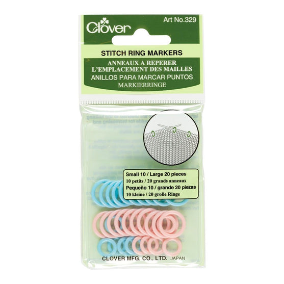 Okrągłe Znaczniki ściegów - Clover
2