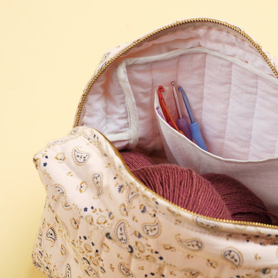 Pikowana torba projektowa - Podłużna - Large - Hobbii
2