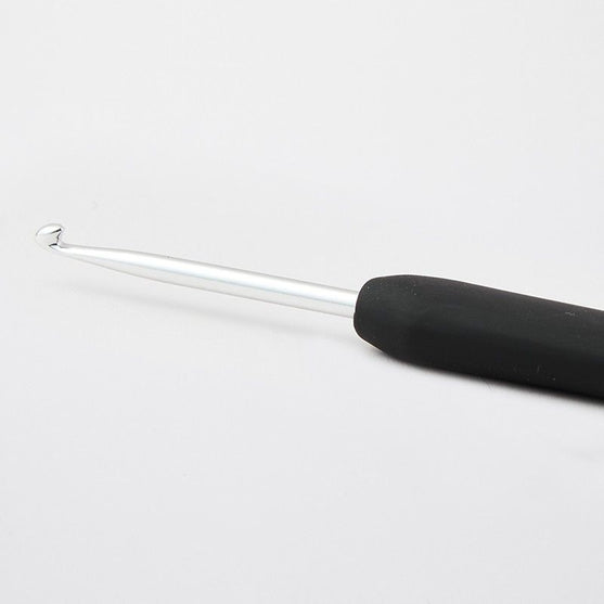 Stalowe szydełko z ergonomicznym uchwytem - KnitPro
4