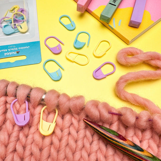 Znaczniki ściegów Jumbo z zamknięciem - Hobbii
3