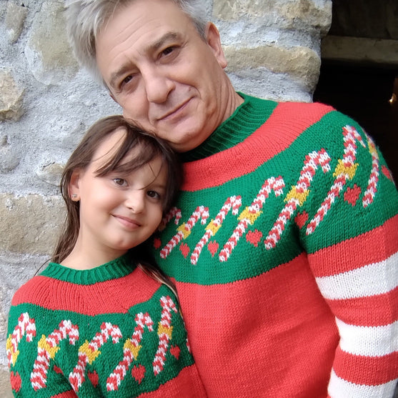 Merry Christmas - Męski Sweter
2