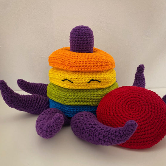Octopus - Zabawka do układania
2