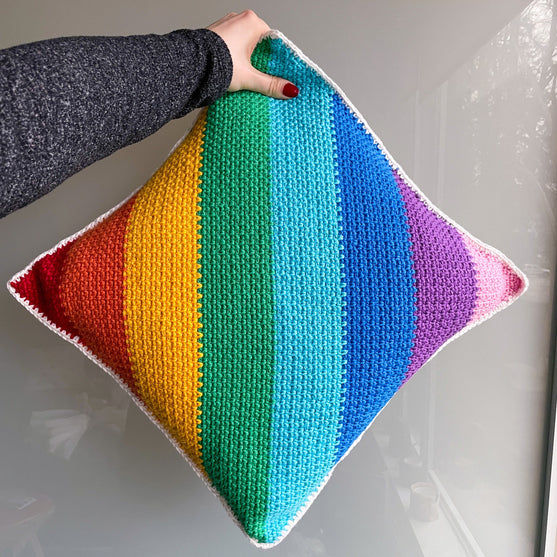 Woven Rainbow Poduszka
2