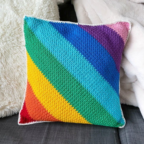 Woven Rainbow Poduszka
6