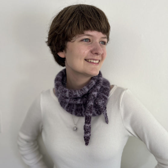 Frosted Violets - Chustka
2