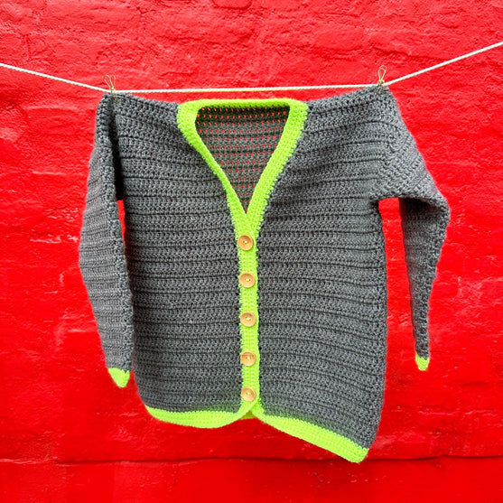 Contrast Cardi - Kardigan dziecięcy
4