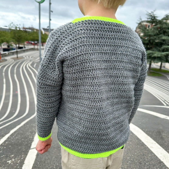 Contrast Cardi - Kardigan dziecięcy
2