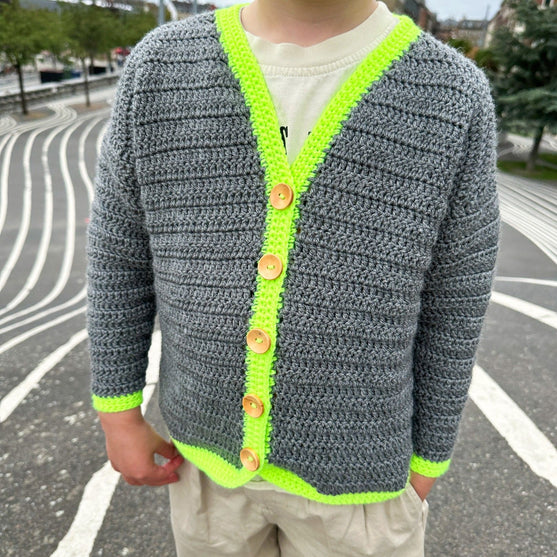 Contrast Cardi - Kardigan dziecięcy
3