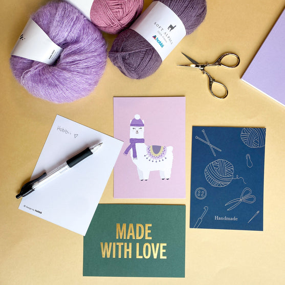 Pocztówki - Made With Love - Hobbii
5