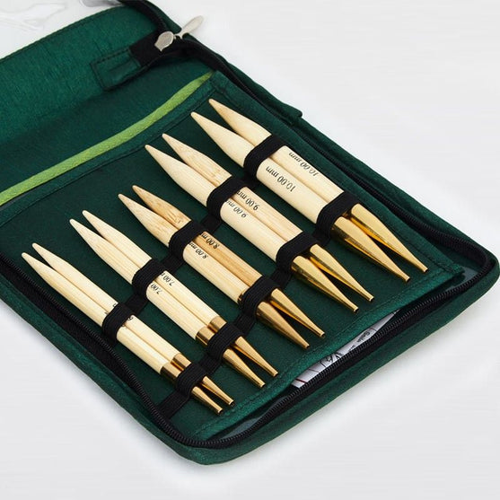 Zestaw wymiennych drutów na żyłce Bamboo - Grube druty - KnitPro
2