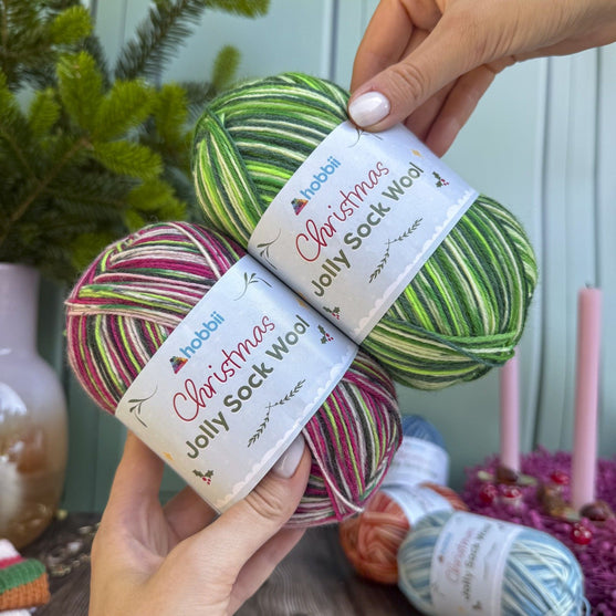 Jolly Sock Wool (Edycja Limitowana) - Hobbii
4