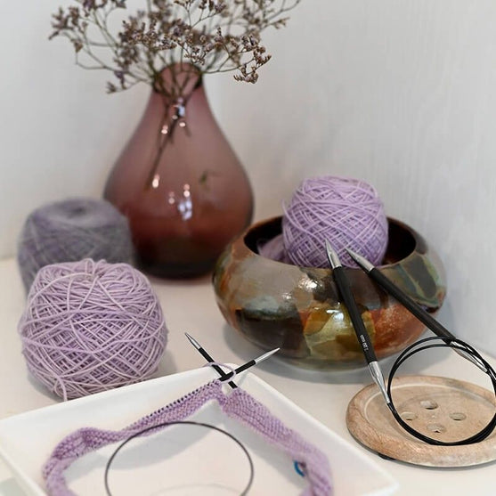 Druty na żyłce Karbonz - KnitPro
5