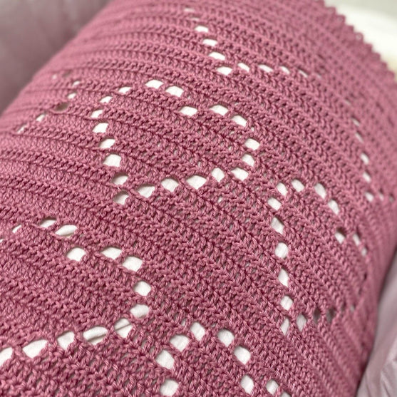 Lovely Hearts Bamboo – Kocyk niemowlęcy
3