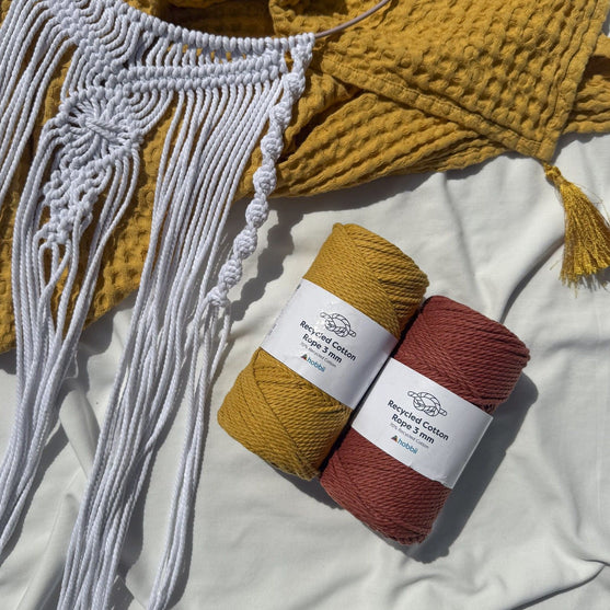 Recycled Cotton Rope (3 mm) - Hobbii
4