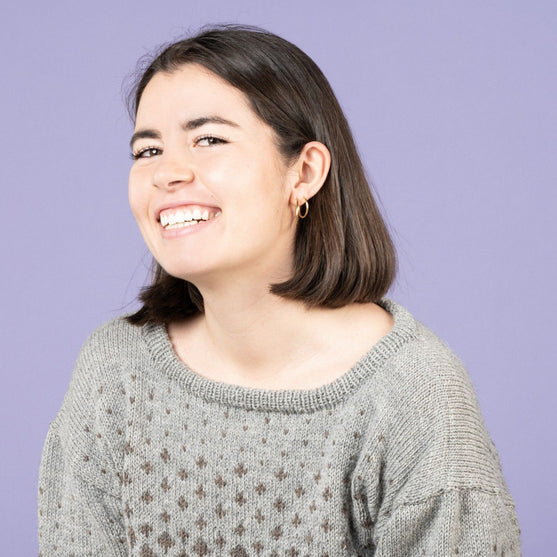 Maggie - Sweter ze wzorem
5