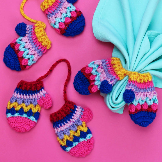 Mini Mitten - Opaski na serwetki
6
