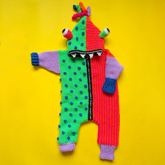 Monster Romper - Halloweenowy Kombinezon
2