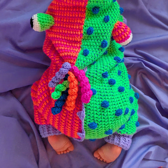 Monster Romper - Halloweenowy Kombinezon
6