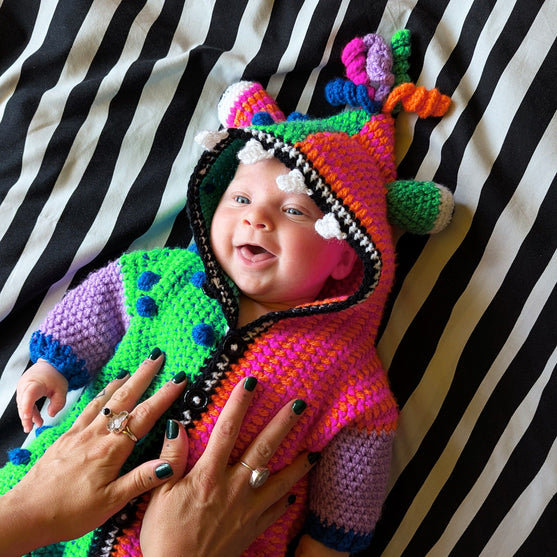 Monster Romper - Halloweenowy Kombinezon
7