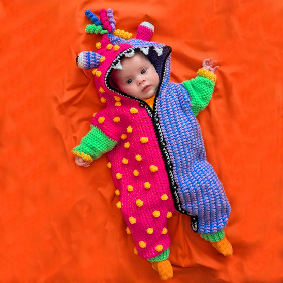 Monster Romper - Halloweenowy Kombinezon
9