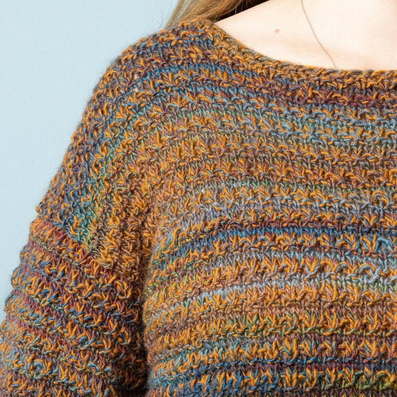 Nanna - Sweter wzorem reliefowym
5