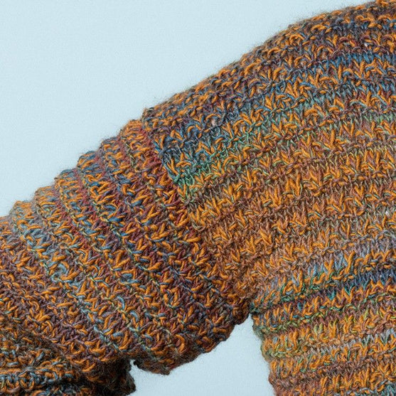 Nanna - Sweter wzorem reliefowym
6