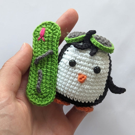 Brady - Pingwin snowboardzista
2