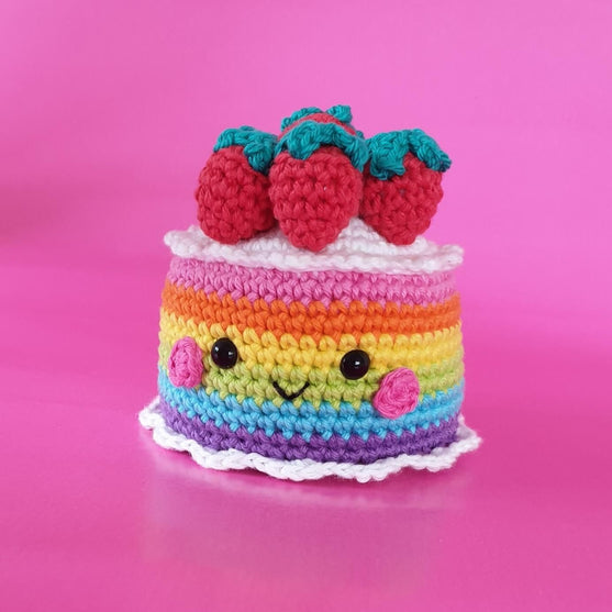 Kawaii Tęczowy - Tort
2