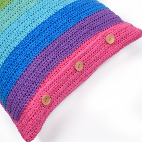 Rainbow Stripes Poduszka
2