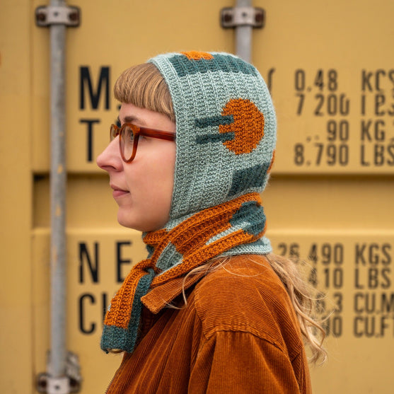 Rust & Rhythm - Szalik z kapturem
2