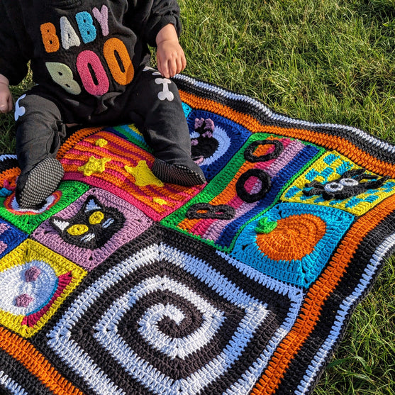 Baby Boo Blanket - Halloweenowy kocyk dla niemowlaka
3