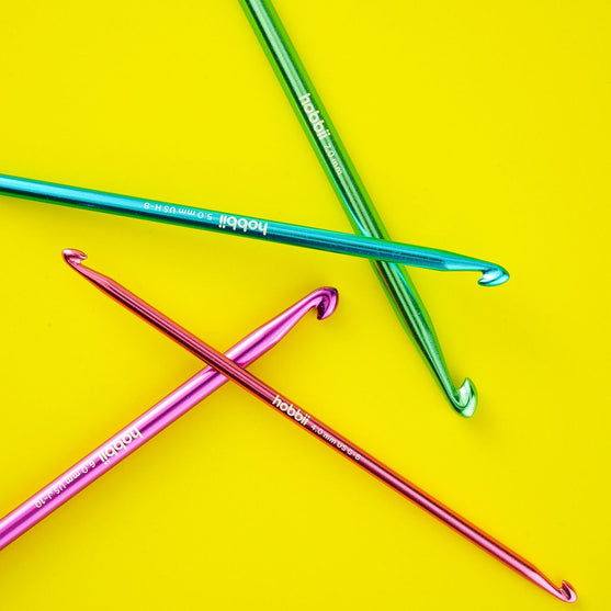Alu Zestaw Podwójnych Szydełek Tunezyjskich - 14 cm - Hobbii
8