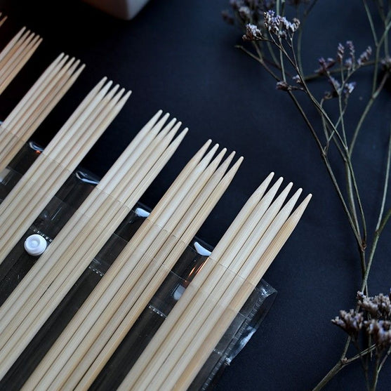 Zestaw drutów podwójnych Bamboo - KnitPro
5