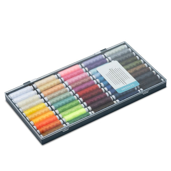 Zestaw nici do szycia - 50 kolorów - Hobbii
2