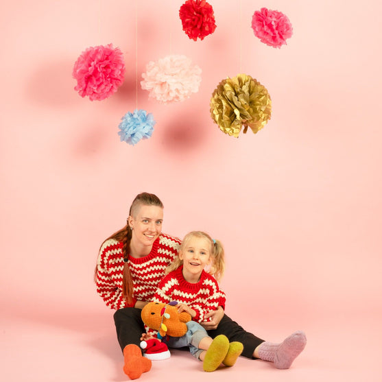 Candy Cane Stripes - Dziecięcy Sweter
2